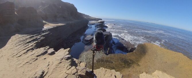 Spatial Mic Field Recording 360 Audio Sea Cove