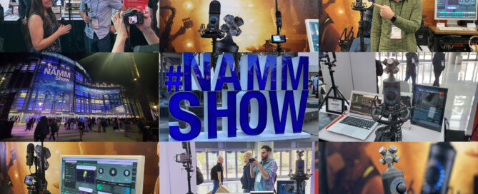 NAMM 2020 Voyage Audio Collage