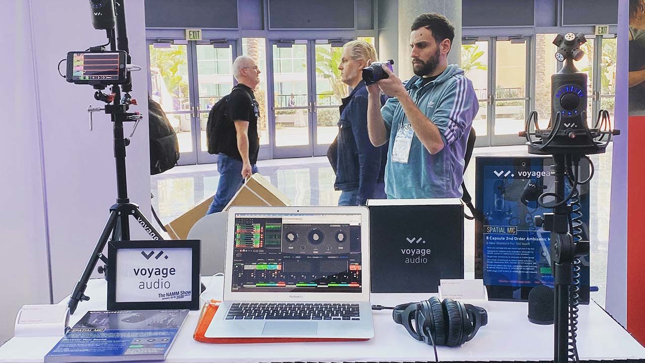 NAMM 2020 Media Day Spatial Mic