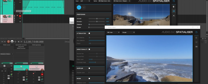 FB360 Spatialiser Reaper