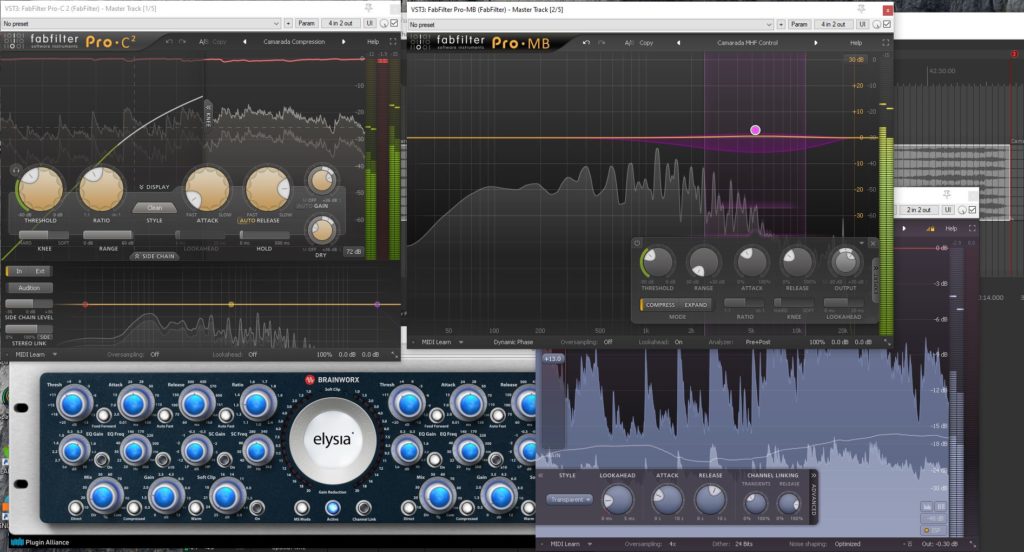 Mastering Chain - live recording with Spatial Mic