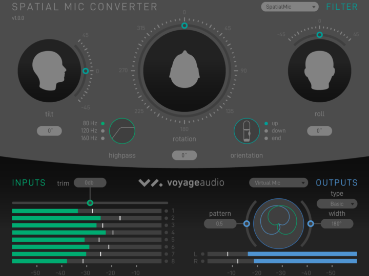 Spatial Mic Converter Plugin Overview