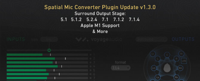Spatial Mic Control Surround Sound Update v1.3.0