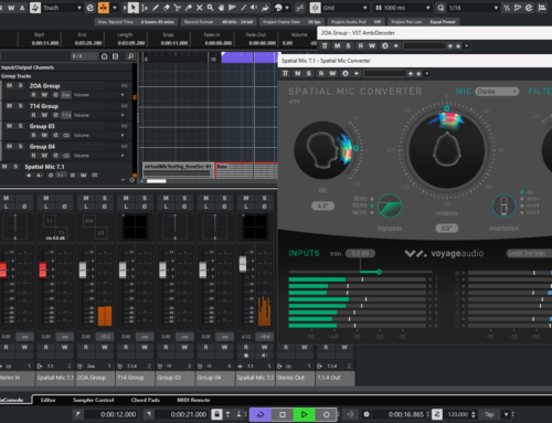 Spatial Mic Converter with Nuendo 13 and Cubase 14