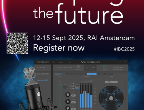 Voyage Audio Brings Live Spatial Audio Innovation to IBC 2025 in Amsterdam